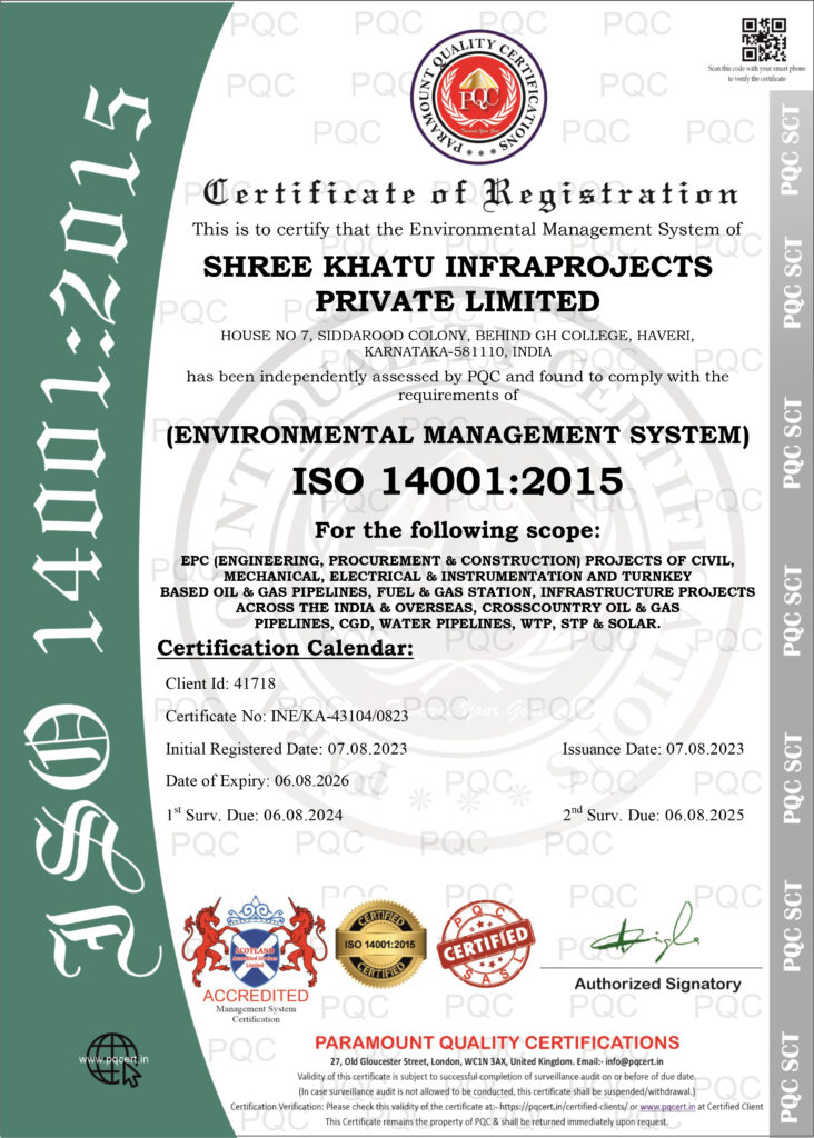SHREE KHATU INFRAPROJECTS PRIVATE LIMITED_14001_PQC